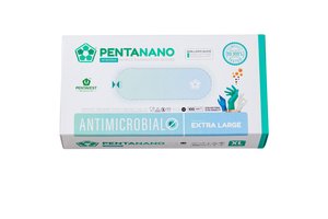 PENTANANO Antimicrobial Nitril Handschuhe